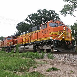 BNSF passing Rochelle