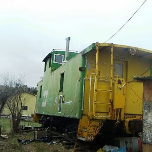 The Little Green Caboose