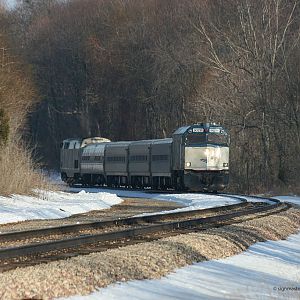 Amtrak 353 Wolverine @ Portage Rd. Niles, Michigan