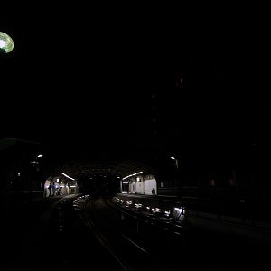 JR East, Kokudo station at night