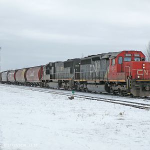 CN Switching at Dauphin, MB.