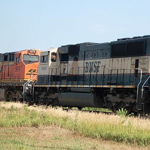 BNSF coal train for Decatur Il on CNRW