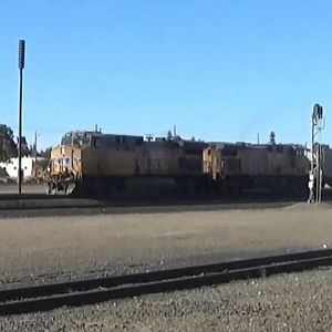 Union Pacific Train At Roseville