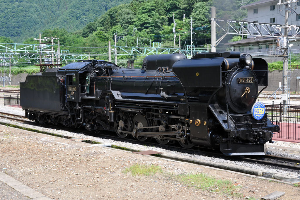 JR-East model D51, D51498 at Minakami #1