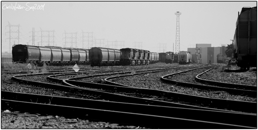 Los Angeles Junction Railway - A Yard