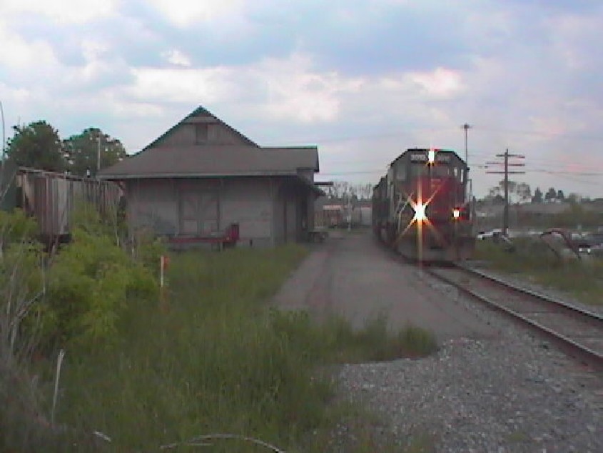 NYS&W at Tully station