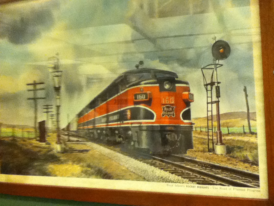 Rock Island fright train photo