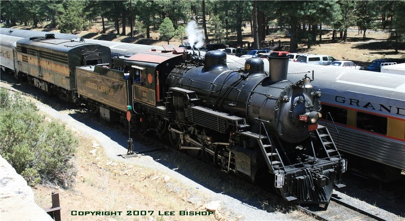 Train time at the Grand Canyon