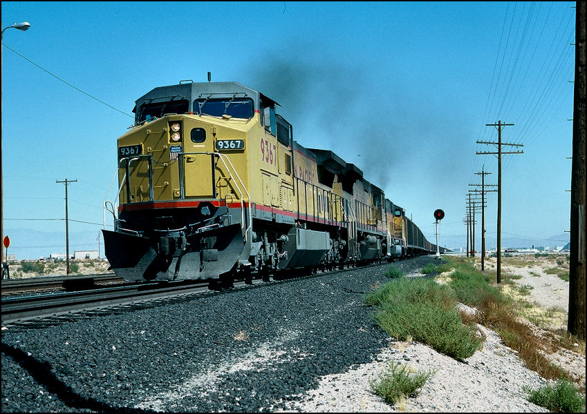 UP coal train at Arden,NV.