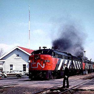CN at Brockville, Ontario
