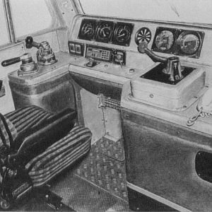 U.K Class 57 Cab-Interior
