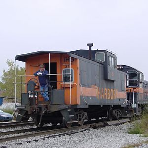 IHB Caboose in Indiana