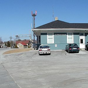 Former Ackerville, WI RR Depot