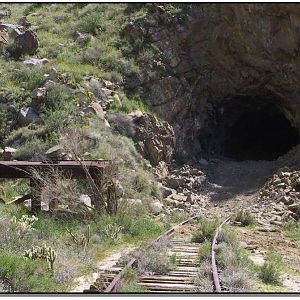 Tunnel 8 (re-opened!) north side - Carrizo Gorge