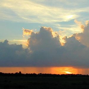 Sunset July 6,2003, near Bellville, TX