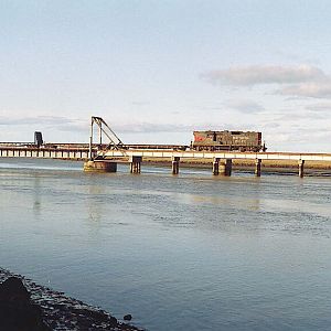 North Coast Railroad along Humboldt Bay