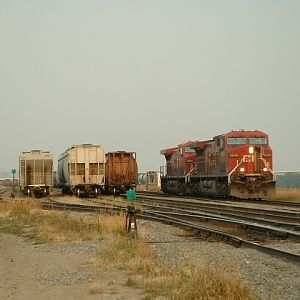 2 CP Rail units Keith siding Calgary Alberta