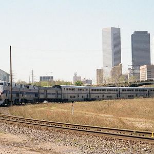 Amtrak #2 Leaves Houston