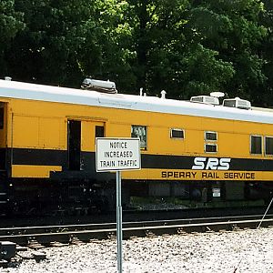 Sperry Rail Service Car