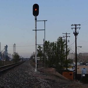 Signal at Riverside