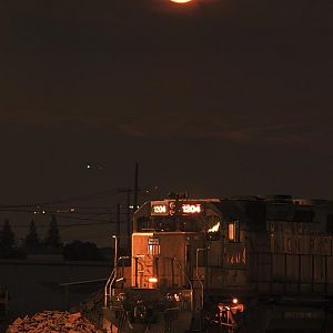 full moon over San Jose