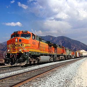 BNSF on the UP