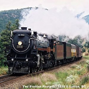 CP Rail 2816 Passanger special