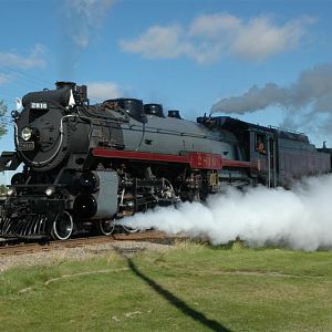 Alberta centennial train