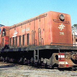 Locomotives in Mayrink 30