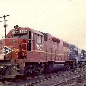 CR (ex LV) GP-38 #7657