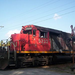 CN SD40 5232