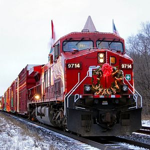 Holiday Train Arriving in Toronto