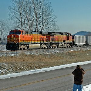 Railfanning The BNSF K-Line