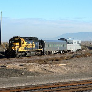 BNSF Test Train at Dalies NM