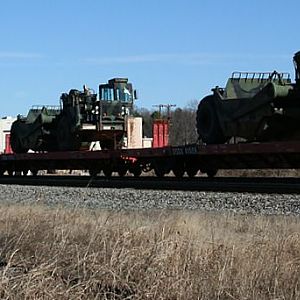 Army Equipment On The Move