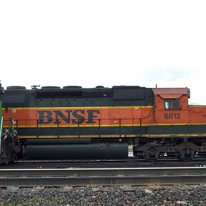 BNSF SD40-2 #6812
