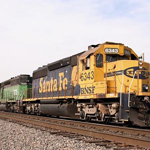 BNSF 6343 - Saginaw TX