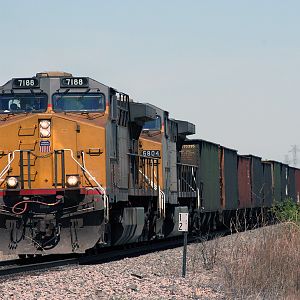 UP 7188 Coal Train