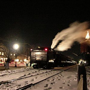 Steam in the Snow