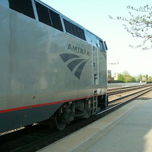 Amtrak 6 arriving
