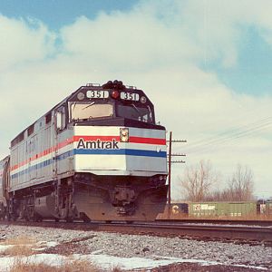 Amtrak's Maple Leaf on the Niagara Branch