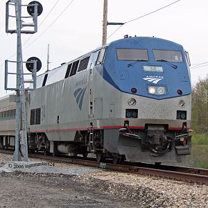 Amtrak #34  Dowagiac, MI
