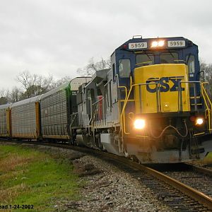 CSX 5959 into Houston