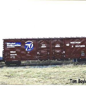 Model Railroader Boxcar