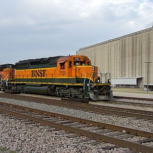 BNSF 7131 SD40-2