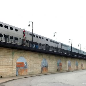 Metra at Joliet Station