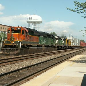 5 Units on a Stack Train