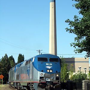 Amtrak at Mission Mill, Salem