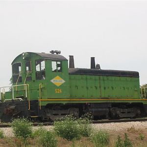 EMD Switcher at Midland Railway, Baldwin City, KS