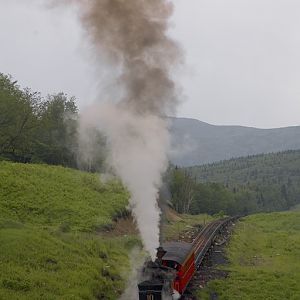 Steaming up the Grade